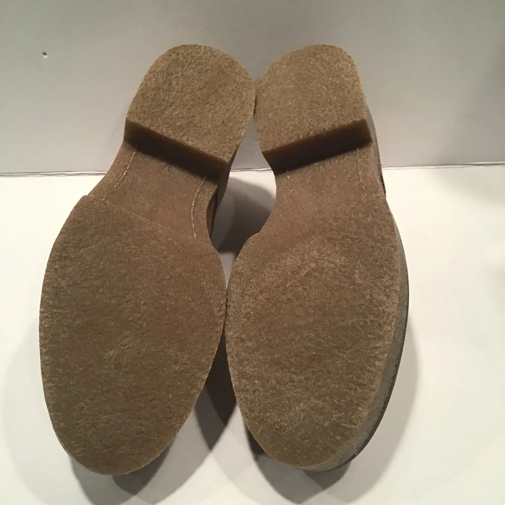 Is To Me Tan Suede Platform‎ Oxfords Sz. 7